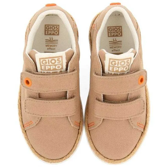 Gioseppo Niños |Zapatillas<Sneakers Beige Detalle Rafia Y Decoraciones De Color Para Nino Y Nina Viera