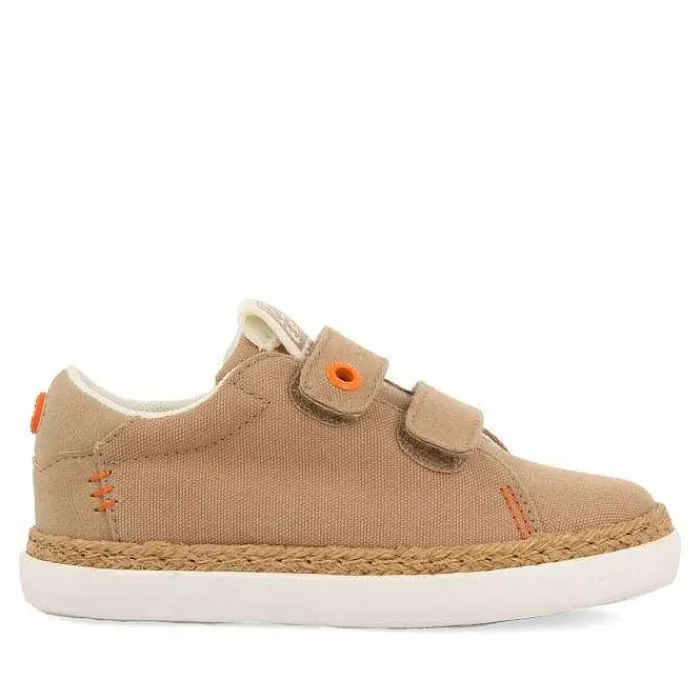 Gioseppo Niños |Zapatillas<Sneakers Beige Detalle Rafia Y Decoraciones De Color Para Nino Y Nina Viera