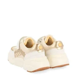 Gioseppo Niñas |Zapatillas<Sneakers Blancas Con Detalles De Rafia Y Accesos Metalicos Para Nina Y Nino Kukur