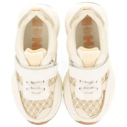 Gioseppo Niñas |Zapatillas<Sneakers Blancas Con Detalles De Rafia Y Accesos Metalicos Para Nina Y Nino Kukur