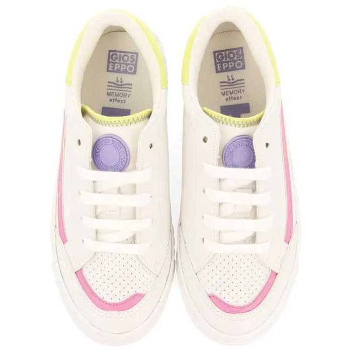 Gioseppo Niñas |Zapatillas<Sneakers Blancas Con Detalles De Colores Nina Y Nino Cusick
