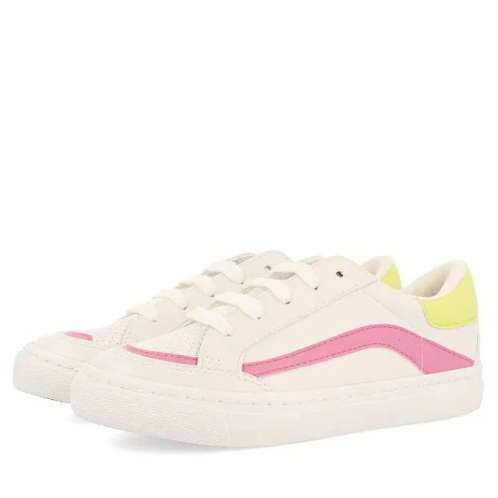 Gioseppo Niñas |Zapatillas<Sneakers Blancas Con Detalles De Colores Nina Y Nino Cusick