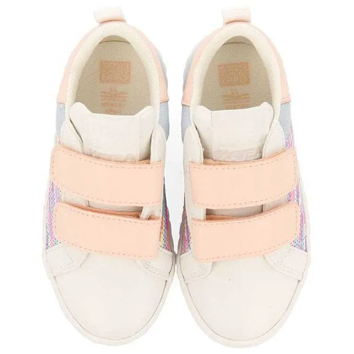 Gioseppo Niñas |Zapatillas<Sneakers Blancas Con Lentejuelas Multicolor Nina Y Nino Glenvar