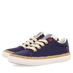 Gioseppo Niños |Zapatillas<Sneakers Color Azul Marino Con Detalle De Rafia Y Decoraciones De Color Para Nino Y Nina Tunje