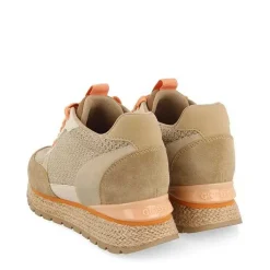 Gioseppo Zapatillas De Deporte De Cuña<Sneakers Estilo Mediterraneo Beige Con Cuña Interior Para Mujer Kajan
