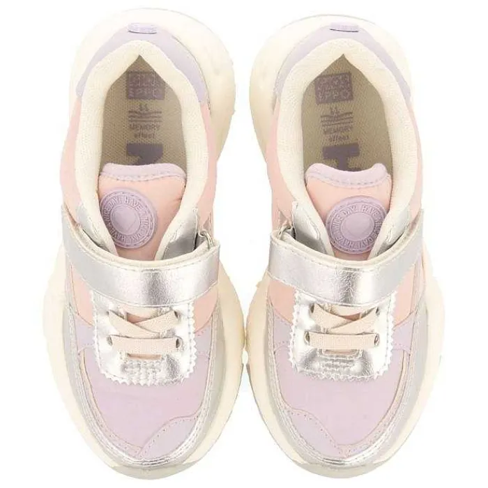 Gioseppo Niñas |Zapatillas<Sneakers Lila Con Detalles Rosas Y Decores Metalicos Para Nina Y Nino Nasice