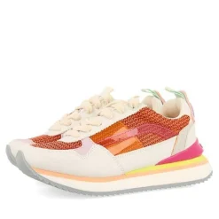 Gioseppo Niñas |Zapatillas<Sneakers Naranjas Con Contraste De Texturas Y Colores Para Nina Y Nino Poway