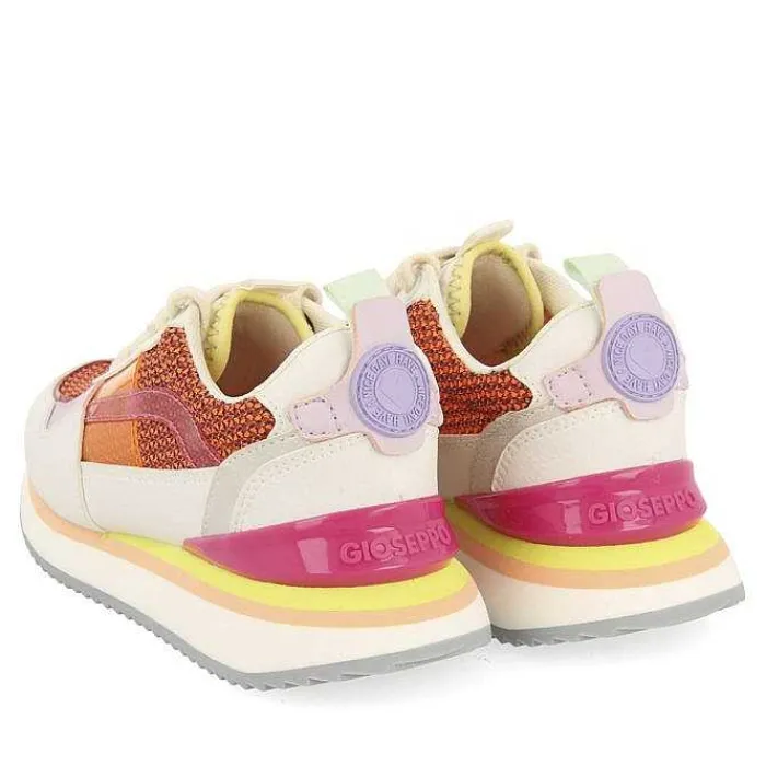 Gioseppo Niñas |Zapatillas<Sneakers Naranjas Con Contraste De Texturas Y Colores Para Nina Y Nino Poway