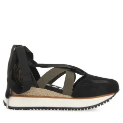 Gioseppo Sandalias Deportivas<Sneakers Negras Estilo Alpargata Para Mujer Settala