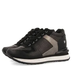 Gioseppo Zapatillas De Deporte De Cuña<Sneakers Negras Para Mujer Barlassina