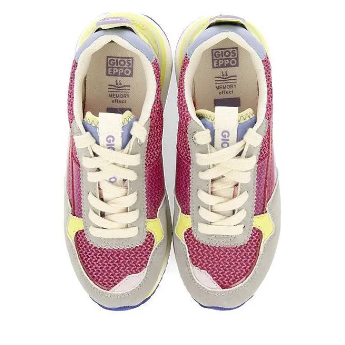 Gioseppo Niñas |Zapatillas<Sneakers Rosa Con Textura Y Contraste De Color Para Nina Y Nino Poway