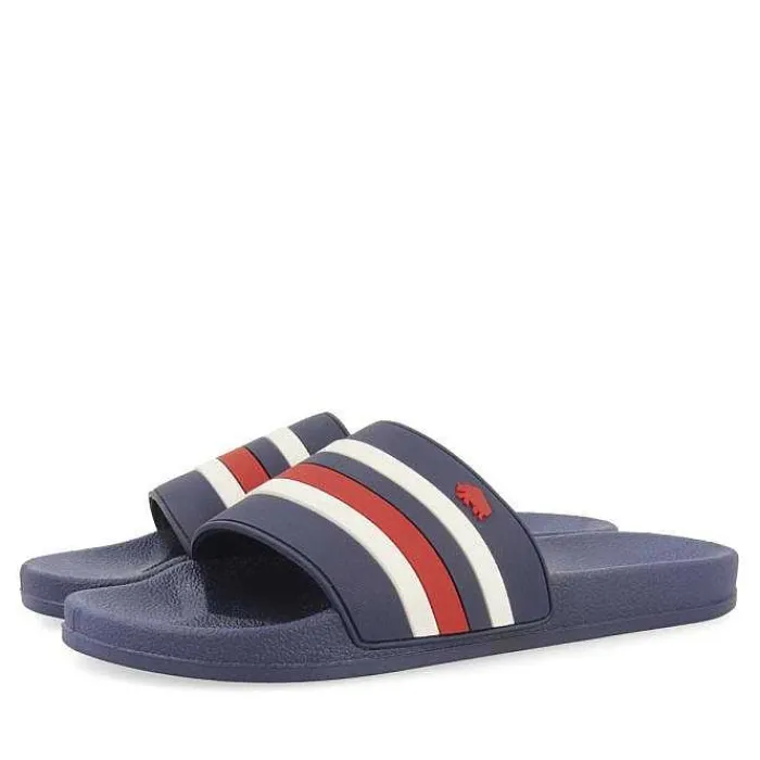 Gioseppo Chancletas<Zapatillas Azul Marino Con Detalles De Color Para Hombre Burgio