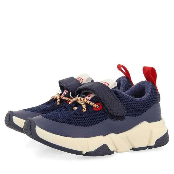Gioseppo Bebe |Sneakers Bebe Nino<Zapatillas Azul Marino Con Decoraciones De Color Para Bebe Yulee