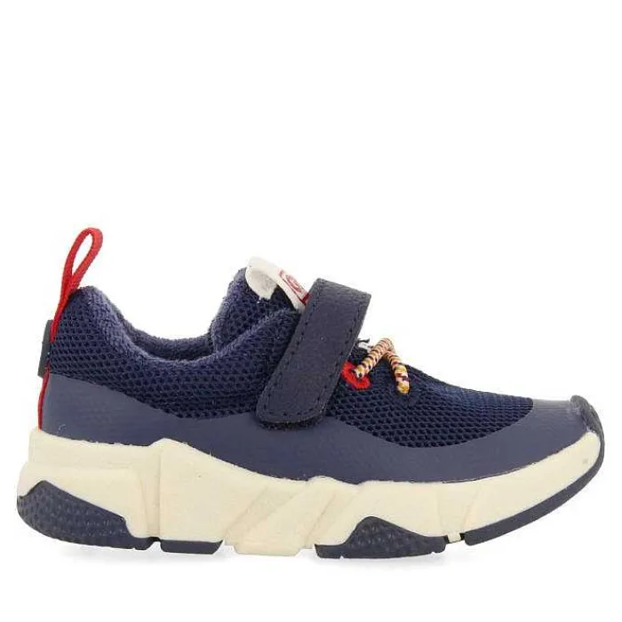 Gioseppo Bebe |Sneakers Bebe Nino<Zapatillas Azul Marino Con Decoraciones De Color Para Bebe Yulee