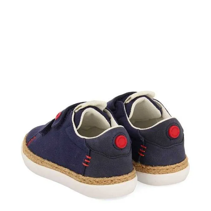 Gioseppo Niños |Zapatillas<Zapatillas Azul Marino Con Detalle De Rafia Y Decoraciones De Color Para Nino Y Nina Viera