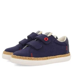 Gioseppo Niños |Zapatillas<Zapatillas Azul Marino Con Detalle De Rafia Y Decoraciones De Color Para Nino Y Nina Viera