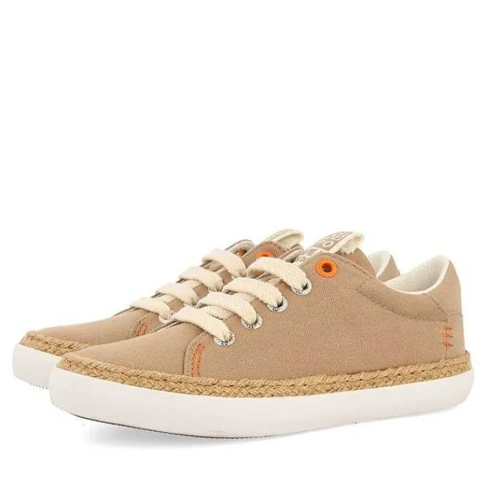 Gioseppo Niños |Zapatillas<Zapatillas Beige Detalle Rafia Y Decoraciones De Color Para Nino Y Nina Tunje