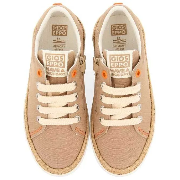 Gioseppo Niños |Zapatillas<Zapatillas Beige Detalle Rafia Y Decoraciones De Color Para Nino Y Nina Tunje