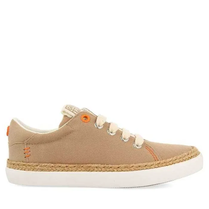 Gioseppo Niños |Zapatillas<Zapatillas Beige Detalle Rafia Y Decoraciones De Color Para Nino Y Nina Tunje