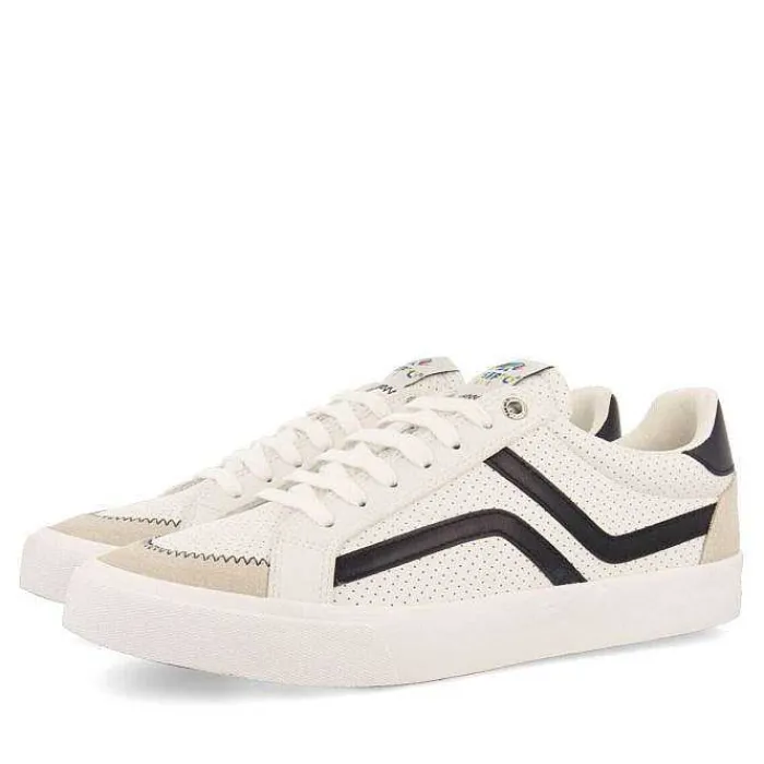 Gioseppo Precios Especiales<Zapatillas De Hombre Vinneuf Blancas Con Detalles En Azul Marino.