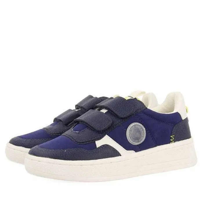 Gioseppo Niñas |Zapatillas<Zapatillas Estilo Retro Azul Marino Con Detalles De Color Para Nina Y Nino Welaka