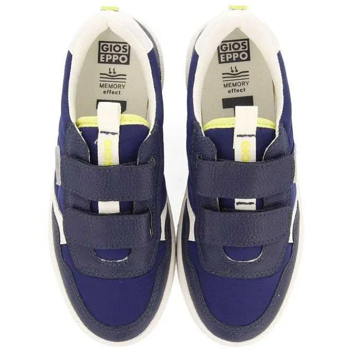 Gioseppo Niñas |Zapatillas<Zapatillas Estilo Retro Azul Marino Con Detalles De Color Para Nina Y Nino Welaka