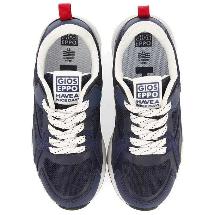 Gioseppo Niños |Zapatillas<Zapatillas Estilo Retro Azul Marino Con Detalles De Colores Para Nino Y Nina Zapod