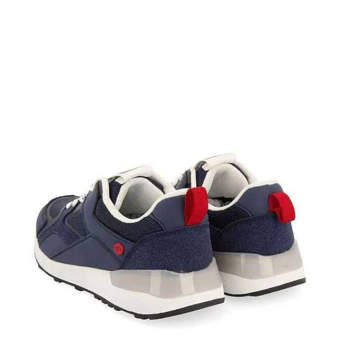 Gioseppo Niños |Zapatillas<Zapatillas Estilo Retro Azul Marino Con Detalles De Colores Para Nino Y Nina Zapod