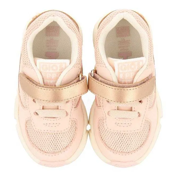 Gioseppo Bebe |Sneakers Bebe Nina<Zapatillas Glitter Rosa Con Detalles Metalicos Y Suela Volumen Para Bebe Sutera