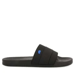 Gioseppo Chancletas<Zapatillas Negras Detalle Azul Para Hombre Borgetto