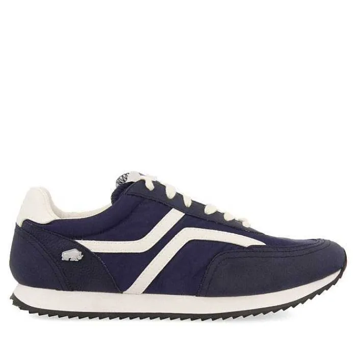 Gioseppo Precios Especiales<Zapatillas Retro De Hombre Anould Azul Marino