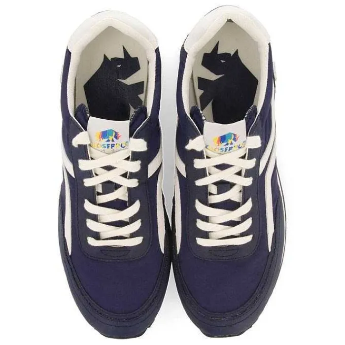 Gioseppo Precios Especiales<Zapatillas Retro De Hombre Anould Azul Marino