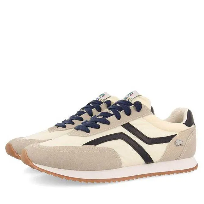 Gioseppo Precios Especiales<Zapatillas Retro De Hombre Anould Beige
