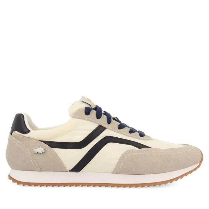 Gioseppo Precios Especiales<Zapatillas Retro De Hombre Anould Beige