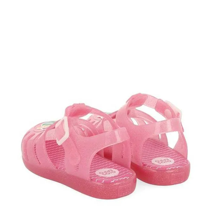 Gioseppo Bebe |Chanclas Para Bebe<Zapatos Cangrejo Rosa Con Brillo Y Parche Sirena Bebe Newberg