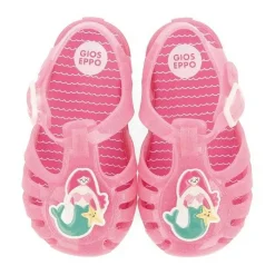 Gioseppo Bebe |Chanclas Para Bebe<Zapatos Cangrejo Rosa Con Brillo Y Parche Sirena Bebe Newberg