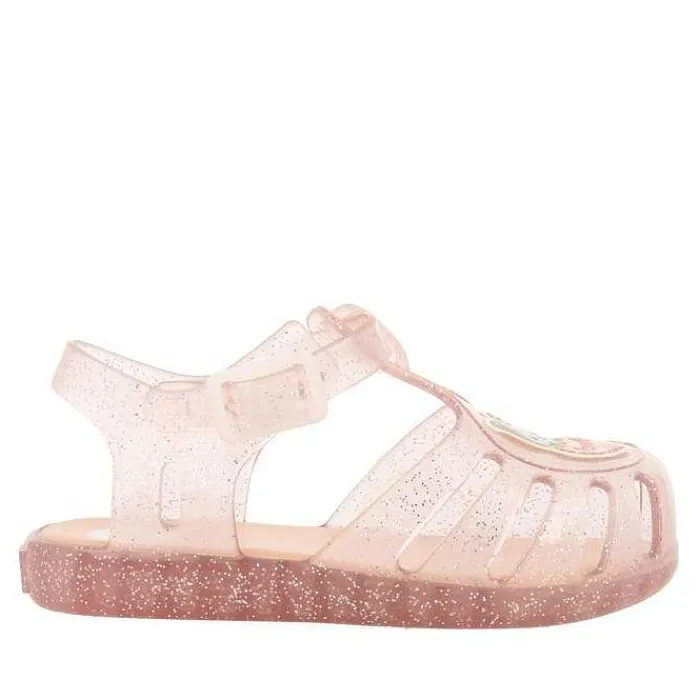 Gioseppo Bebe |Chanclas Para Bebe<Zapatos Cangrejo Rosa Con Brillo Y Parche Osito Bebe Newberg