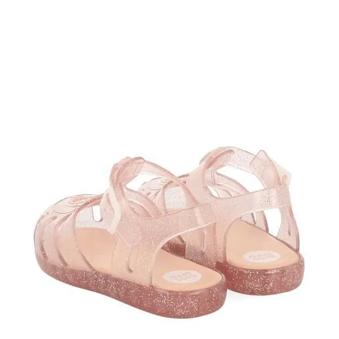 Gioseppo Bebe |Chanclas Para Bebe<Zapatos Cangrejo Rosa Con Brillo Y Parche Osito Bebe Newberg